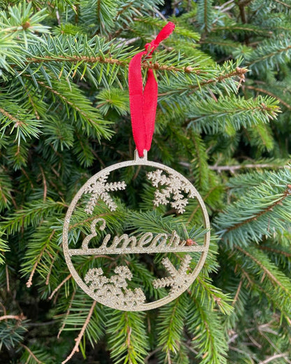 Personalised Christmas Tree Decorations