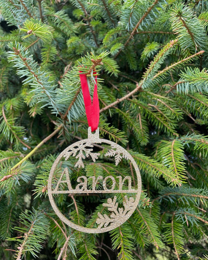 Personalised Christmas Tree Decorations